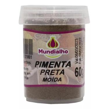 Imagem de Pimenta Moída em Pó Pote Mundialho 60g