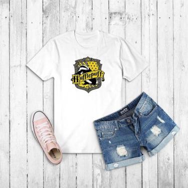 Imagem de CAMISETA HP Brasões Harry Potter -  Hogwarts - KOUPES, M Baby look