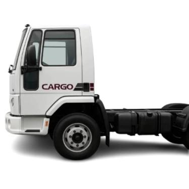 Imagem de Adesivo Lateral Caminhão Compatível Cargo Bordo Adesivo Laminado