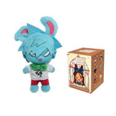 Imagem de Bahomu Blind Box, Cute Alien Stage Rabbit Series Caixa misteriosa de vinil, colecionável oficialmente para fãs de palco alienígena, presentes de aniversário (1 peça)
