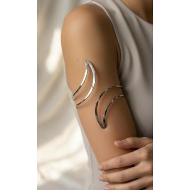 Imagem de Pulseira Aberta com Formato de Cauda Estilo Festas de Verão - Deusa Mo