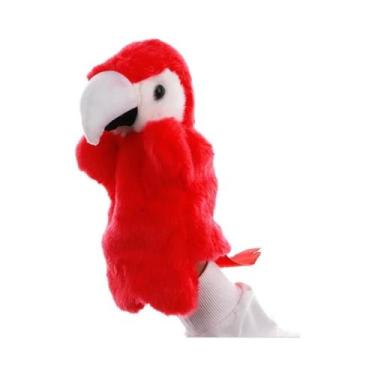 Imagem de Fantoches De Pelúcia Kawaii De 25cm, Panda, Papagaio, Raposa, Coala, B