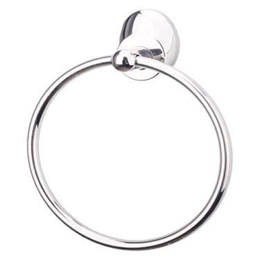 Imagem de 3FLQOOPP Toalheiro pequeno toalheiro de aço inoxidável moden toalha de mão suporte de toalha prateleiras, acabamento polido barras de toalha acessórios de banheiro para banheiro simples de instalar