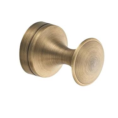 Imagem de 3FLQOOPP Acessórios de banheiro bronze ferragem toalheiro antigo suporte de escova de vaso sanitário prateleira trilho barra suporte de saboneteira de chuveiro, cesta de sabão (gancho)