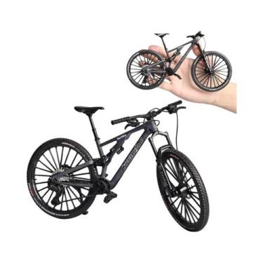 Imagem de Miniatura De Bicicleta De Montanha Em Liga Metálica Escala 1:8 Para Me
