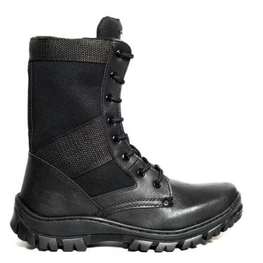 Imagem de Bota Coturno Masculino Tático Militar Solado Costurado Tratorado Com Palmilha Em Gel-Masculino