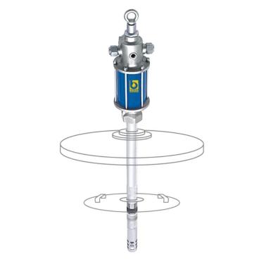 Imagem de Propulsora Pneumática Graxa Com Tampa 14800 Bozza 14800