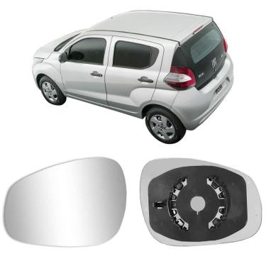 Imagem de Lente Base Espelho Retrovisor Fiat Mobi Lado Esquerdo