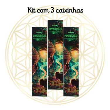 Imagem de KIT C/ 3 Incensos Goloka Vareta Linha Psychodelic, Ayahuasca
