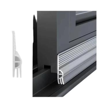 Imagem de Fita Adesiva TPE De 4m Para Vedação De Portas E Janelas Deslizantes, T