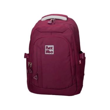 Imagem de Mochila Escolar Costas Lap Top 3 compartimentos Cor:Lilas - Packn'Go