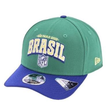 Imagem de Boné New Era 9SEVENTY Stretch Snap NFL Game Brasil 2025-Masculino