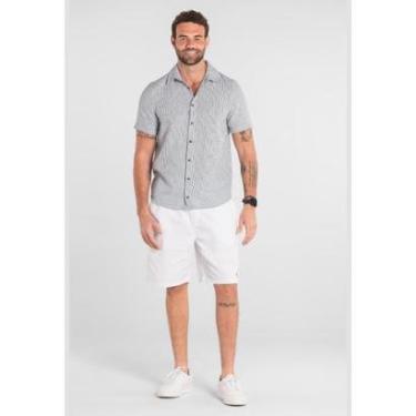 Imagem de Camisa Listrada em Poliéster The Philippines-Masculino