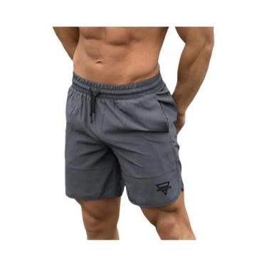 Imagem de Shorts Masculinos De Secagem Rápida Para Academia, Praia E Fitness - R