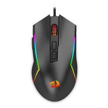 Imagem de Mouse Gamer Trident M613-RGB Preto, 8000 dpi, REDRAGON