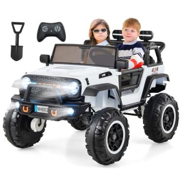 Imagem de Carrinho Elétrico Infantil INFANS 2 Lugares 4x4, 4 Motores 550W, Jeep SUV, MP3 USB Controle Remoto, 24V