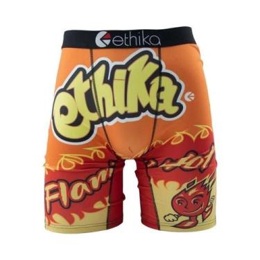 Imagem de Cuecas Boxer Respiráveis Para Homens plus Size ETHIKA, Roupa De Banho 