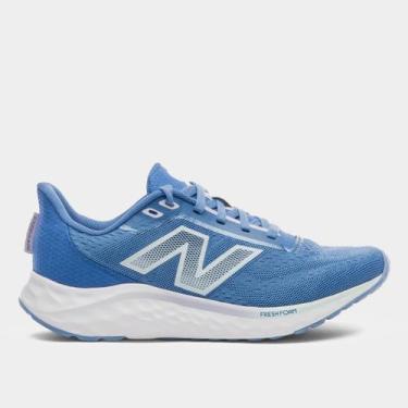 Imagem de Tênis New Balance Fresh Foam Arishi V'4 Feminino, Azul, Marinho, 34