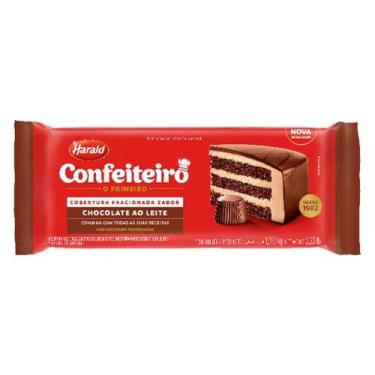 Imagem de Barra de Chocolate Harald ao Leite - 1kg