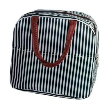 Imagem de Bolsa Térmica Listrada 6,4L Domni