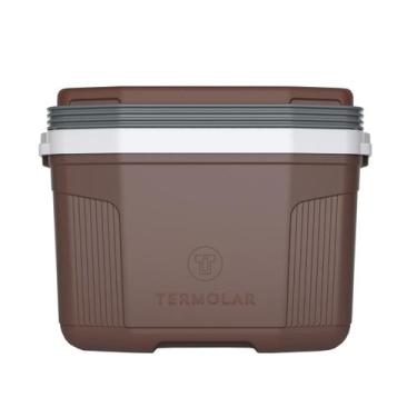 Imagem de Caixa Térmica 20L SUV Termolar Marrom Café da Tarde