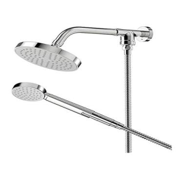 Imagem de Chuveiro De Parede Docol Eden 00985606 com Desviador 1/2 - Cromado