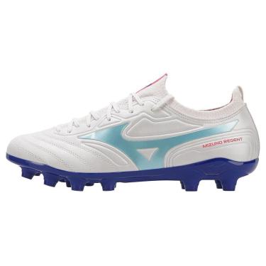 Imagem de Chuteira de Campo Mizuno Regent MD Masculina 43 Azul-Masculino