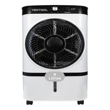 Imagem de Climatizador Evaporativo Cli09 Ventisol 9 L Gelo Filtro Colmeia Portátil Silencioso 65w Residencial e Comercial 110V