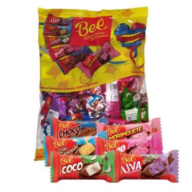 Imagem de Bombons Sortidos Moranguetes - 450g - Bel Chocolates