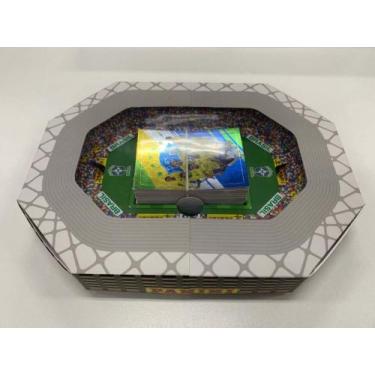 Imagem de Mini estádio seleção brasileira 2022 - c/ 60 card - Panini