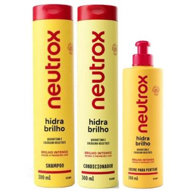 Imagem de Kit Shampoo e Condicionador Neutrox + Creme de Pentear