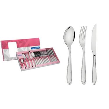 Imagem de Faqueiro Inox 24 Peças Churrasco Laguna Tramontina, Prata, 24