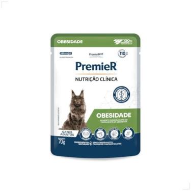 Imagem de Alimento PremieR Nutrição Clínica Úmidos Gatos Obesidade 70g Medida:70
