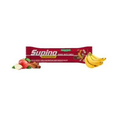 Imagem de Barra de Fruta Supino Zero Banana, Maçã e Canela 24g  - Banana Brasil