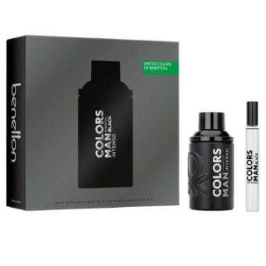 Imagem de Coffret Benetton Man Black United Colors Kit - Perfume Masculino EDP + Travel Size Kit-Masculino