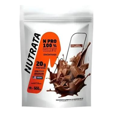 Imagem de NPRO 100% Whey - 900g - Nutrata, Chocolate