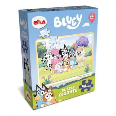 Imagem de Quebra-cabeca Cartonado Bluey Puzzle Gigante 48pcs