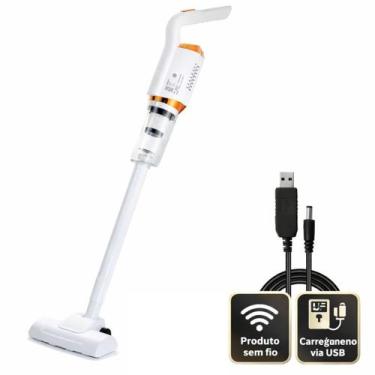 Imagem de Aspirador de pó para casa limpo e sem cheiro sem fio e fácil de carreg