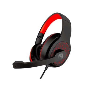Imagem de Headset Gamer ELG Emperor P3+P2 Preto e Vermelho HGE01