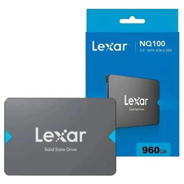 Imagem de SSD Lexar NQ100, 960GB, SATA III, 2.5 Polegadas, Leitura 550MBs, Grava