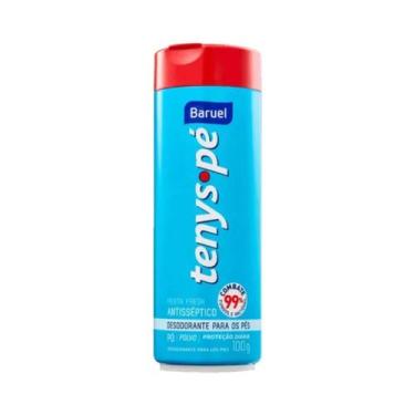 Imagem de Talco Tenys Pe 100g Menta Fresh Frescor Conforto para Pés - BARUEL
