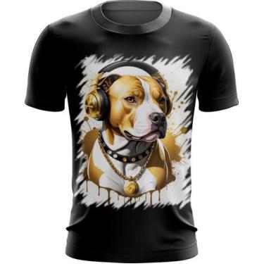 Imagem de Camiseta Dryfit Pitbull com Headphones 6 - Kasubeck Store, M