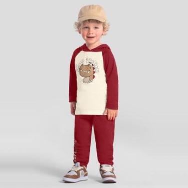 Imagem de Camiseta infantil menino em malha de dinossauro Brandili-Masculino