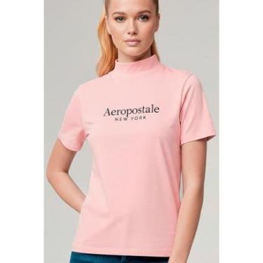 Imagem de Camiseta Manga Curta Feminina Silkada Aéropostale-Feminino