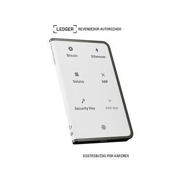 Imagem de Carteira de Criptomoedas Ledger Stax Grafite com Tela Touch E-Ink