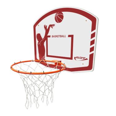 Imagem de Tabela De Basquete Aro 41cm À Prova D'agua Klopf c/Rede 1020-Unissex