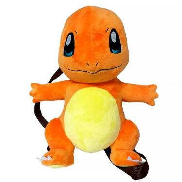 Imagem de Mochila Pelúcia Pokémon Charmander PK0004 - BBR Toys