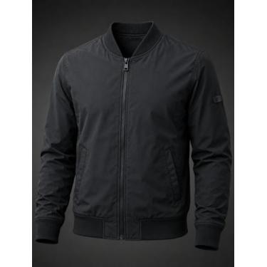 Imagem de Jaqueta Nylon King&Joe Bomber Preto Tamanho:MCor:Preto, M, Preto