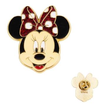 Imagem de Botton Pin Broche Metal Mickey Minnie Disney, E