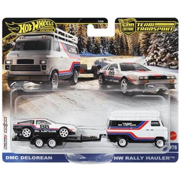 Imagem de Hot wheels - team transport - 78 - dmc delorean & hw rally hauler - Ho
